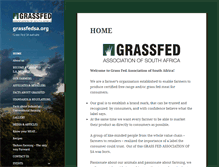 Tablet Screenshot of grassfedsa.org